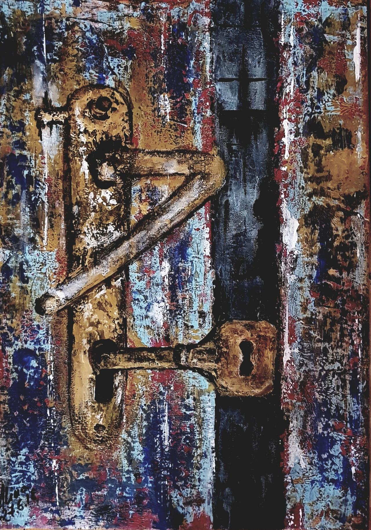 ArteDiAlina.com painting: the right key